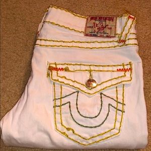 True Religion - White Jeans